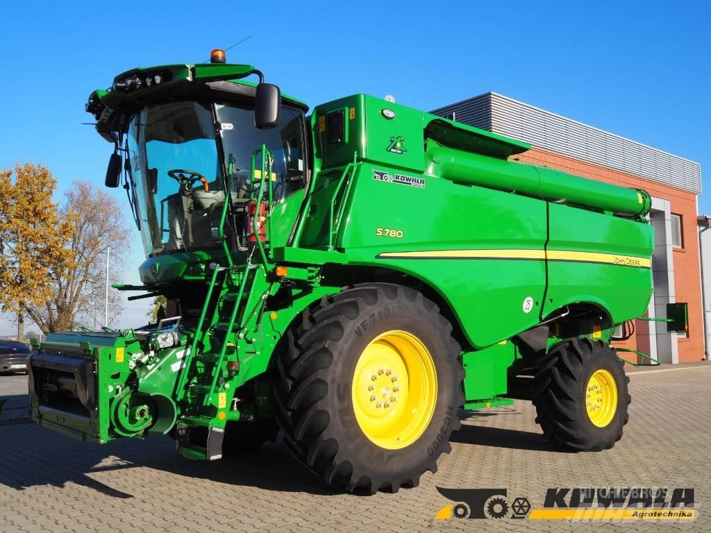 John Deere S780 + 730X Derliaus nuėmimo kombainai