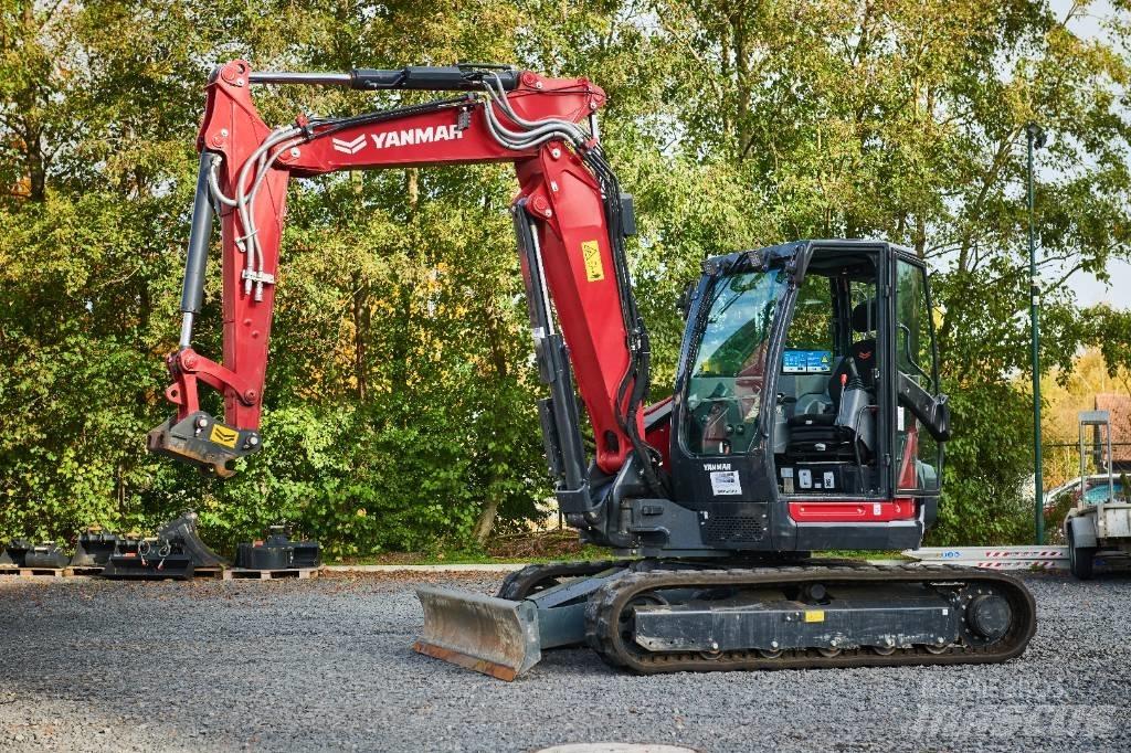 Yanmar Vio 80-2PB Mini ekskavatoriai < 7 t