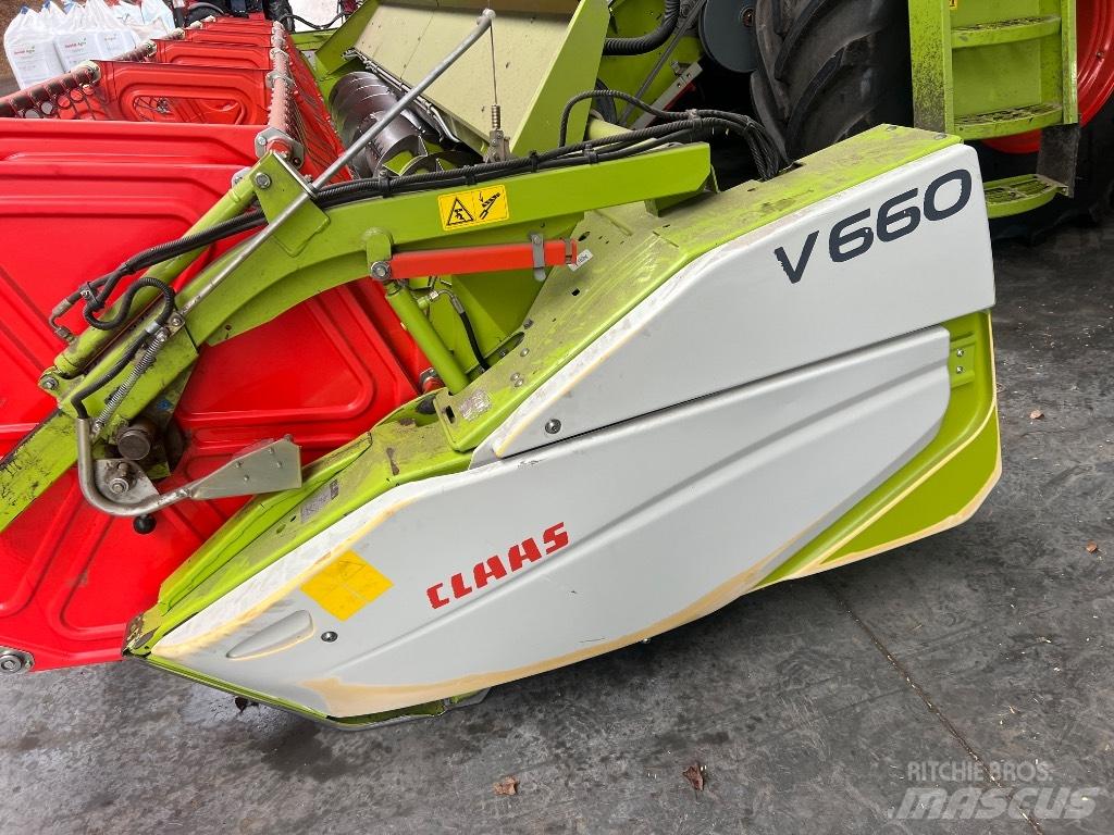 CLAAS Lexion 650 Derliaus nuėmimo kombainai