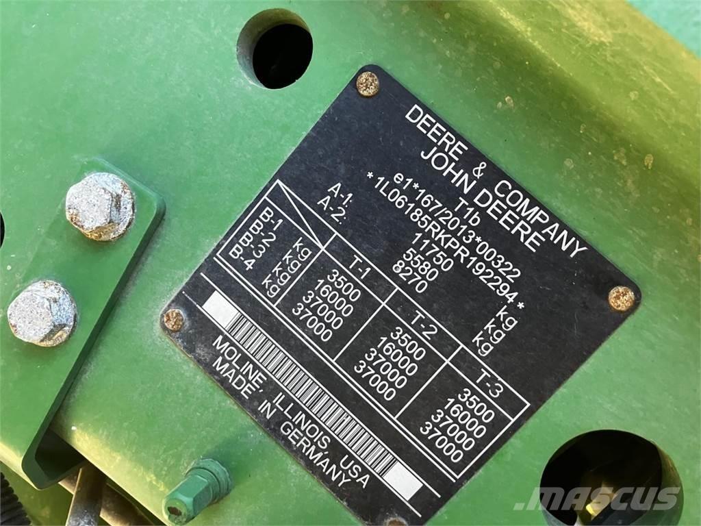 John Deere 6R 185 Traktoriai