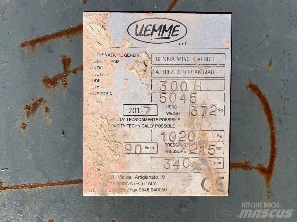  U.EMME 300H Griebtuvai