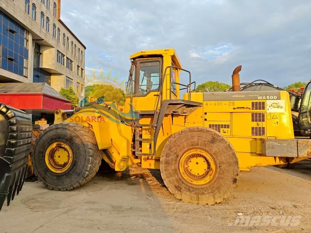 Komatsu WA 500-3 Naudoti ratiniai krautuvai