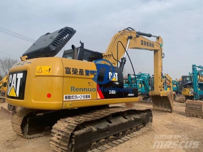 CAT 318DL Vikšriniai ekskavatoriai