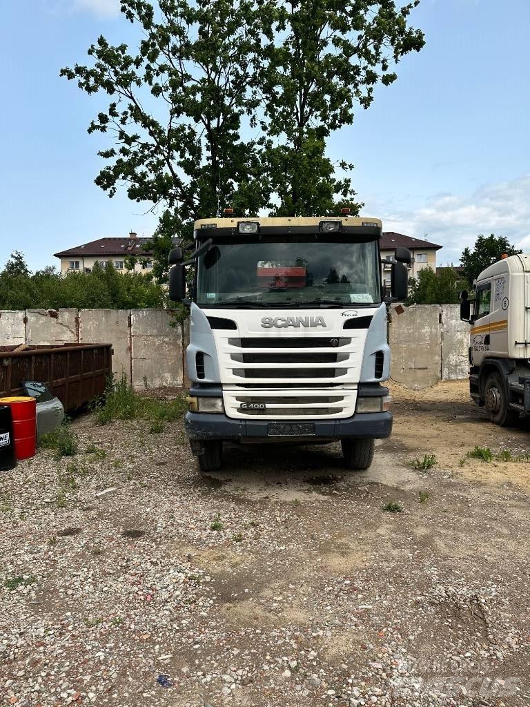 Scania G 400 Savivarčių priekabų vilkikai