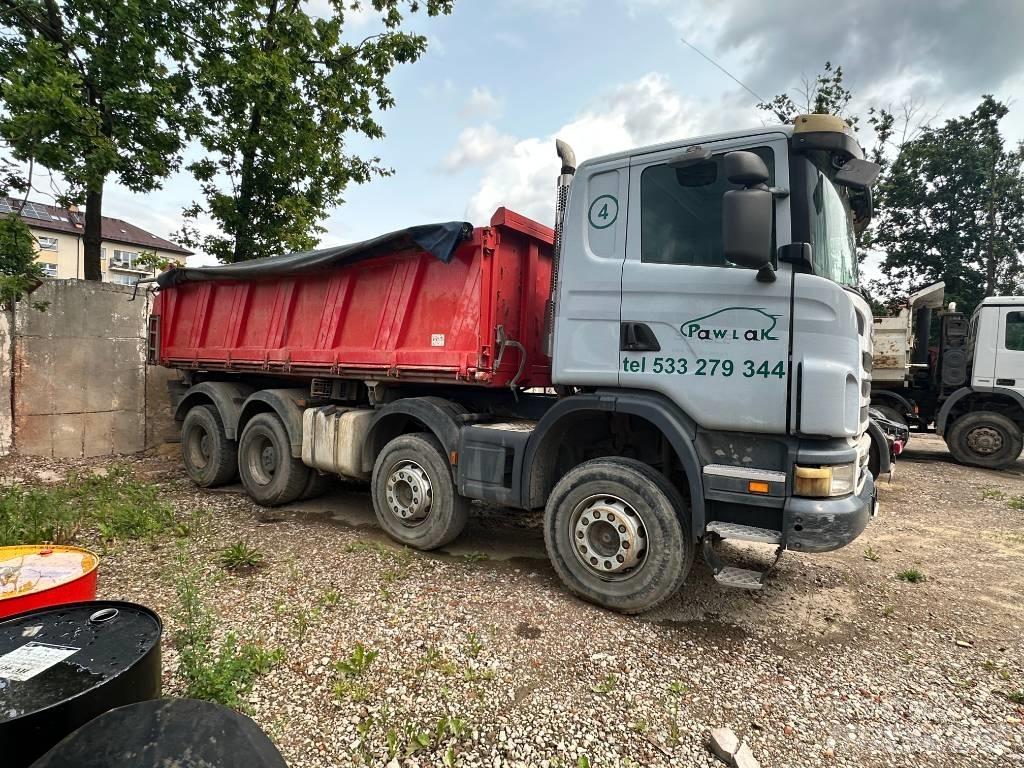 Scania G 400 Savivarčių priekabų vilkikai