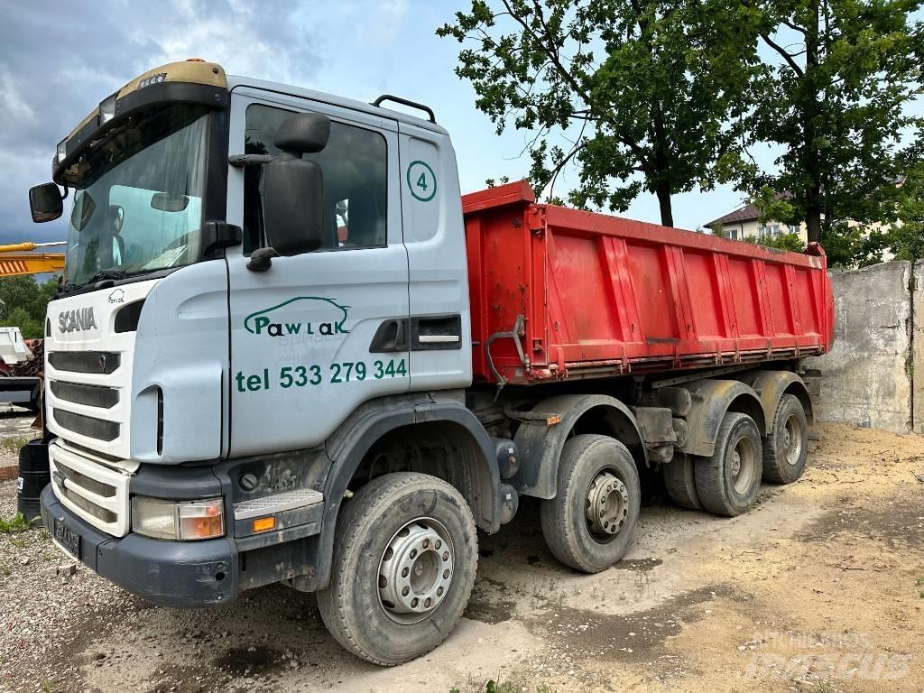 Scania G 400 Savivarčių priekabų vilkikai
