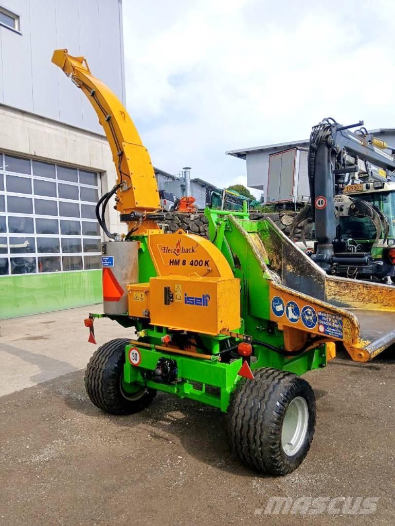 Heizohack HM 8-400K Medienos smulkintuvai