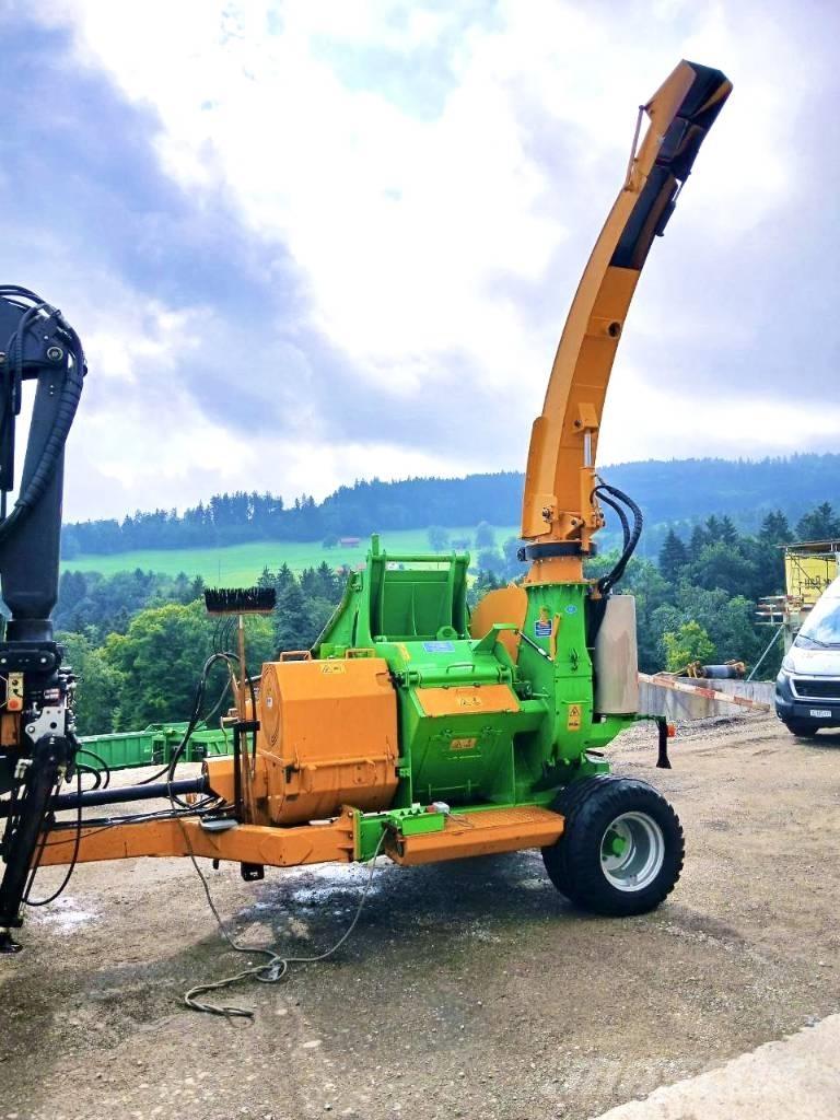 Heizohack HM 8-400K Medienos smulkintuvai