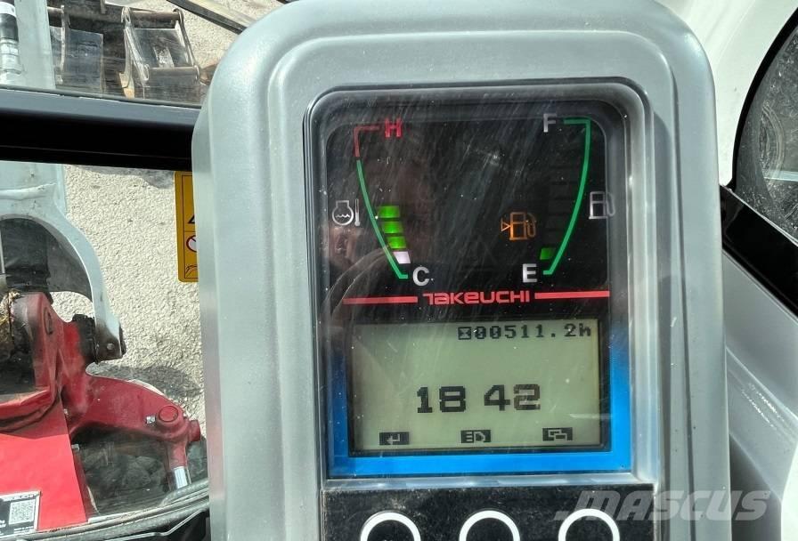 Takeuchi TB 216 Mini ekskavatoriai < 7 t