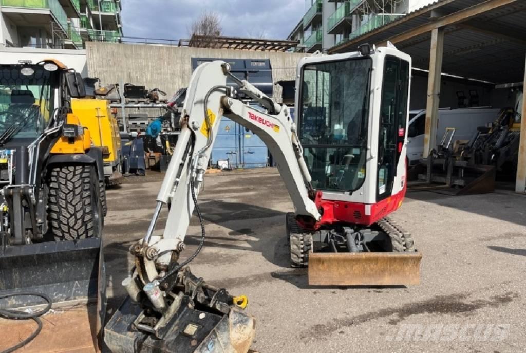 Takeuchi TB 216 Mini ekskavatoriai < 7 t