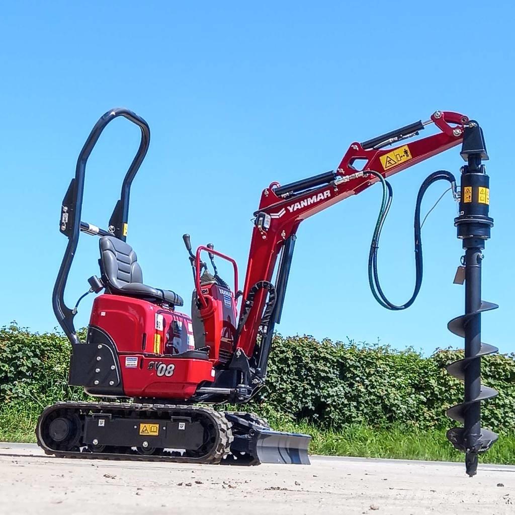 Yanmar SV 08 Mini ekskavatoriai < 7 t