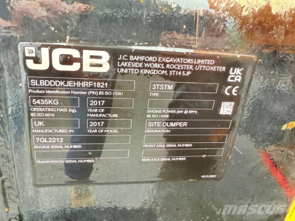 JCB 3TST Statybiniai savivarčiai sunkvežimiai