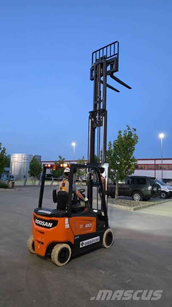 Doosan B 20 X-7 Plus Elektriniai šakiniai krautuvai