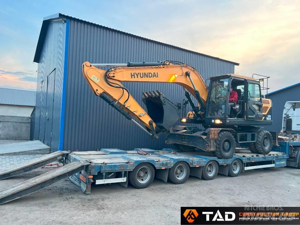 Hyundai HW 160 Ratiniai ekskavatoriai