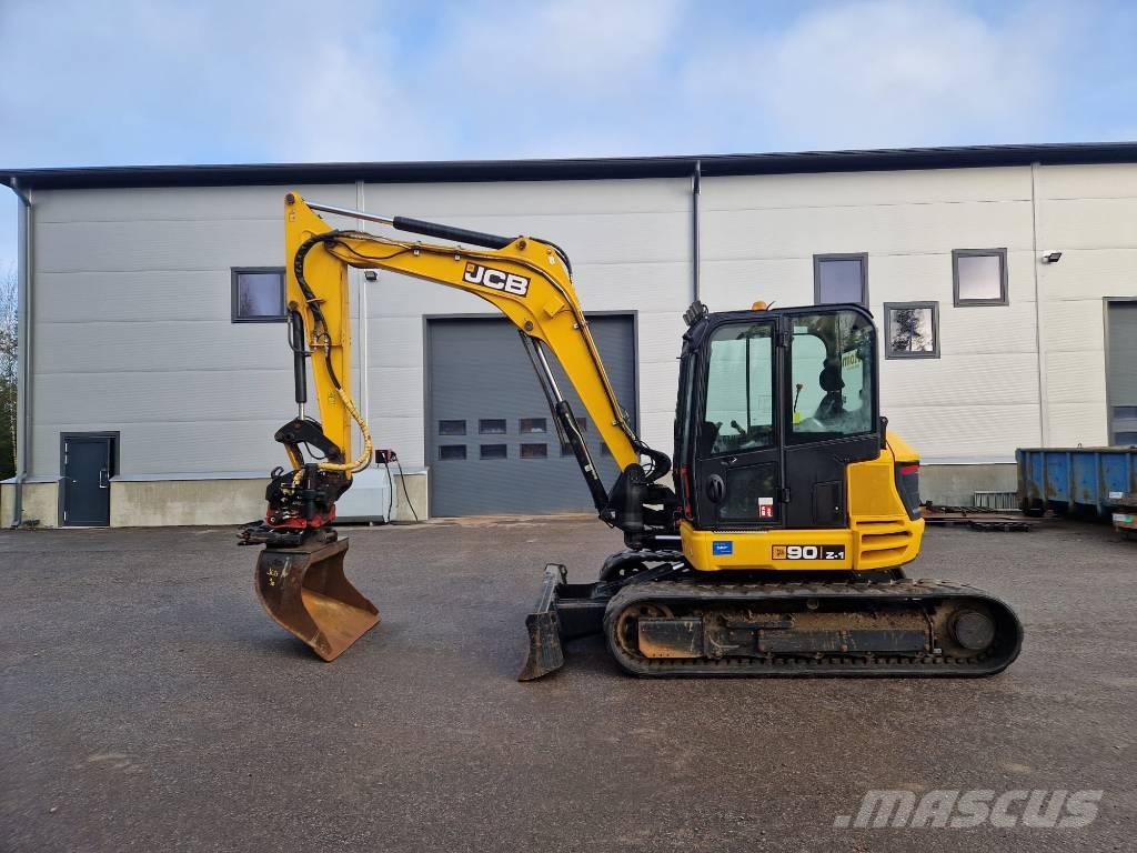 JCB 90 Z-1 Vidutinės galios ekskavatoriai 7-12 t
