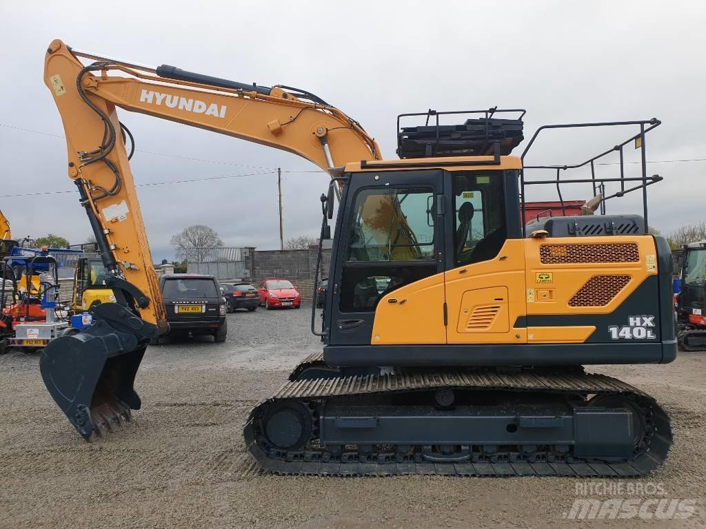 Hyundai HX140LC Vikšriniai ekskavatoriai