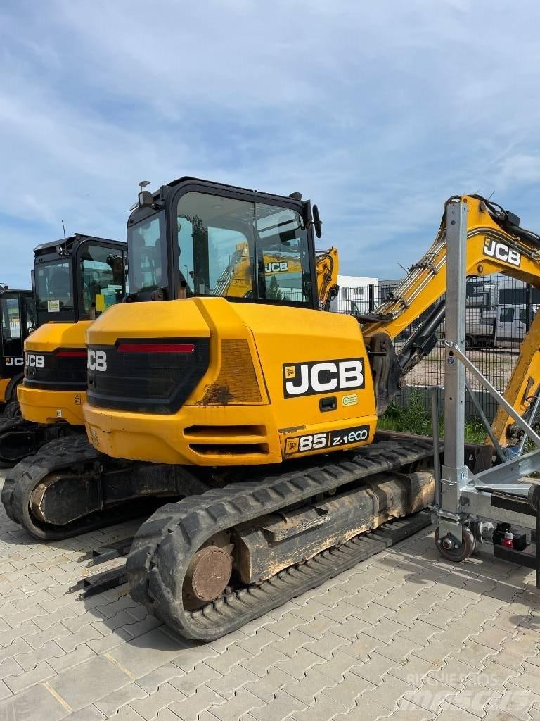JCB 85 Z-1 Vidutinės galios ekskavatoriai 7-12 t