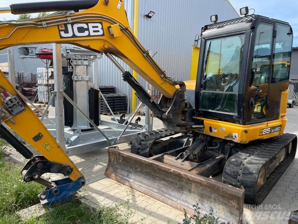 JCB 85 Z-1 Vidutinės galios ekskavatoriai 7-12 t