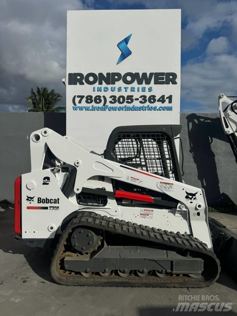 Bobcat T 740 Krautuvai su šoniniu pasukimu