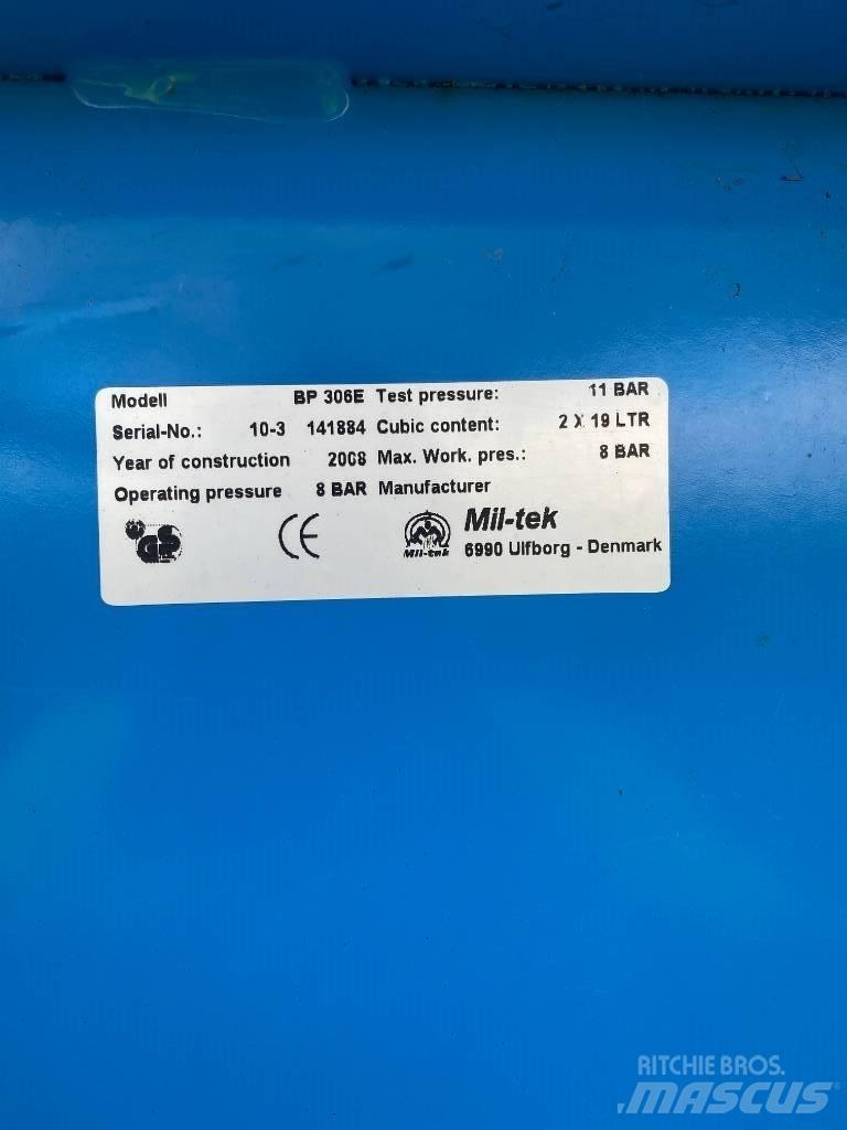  MIL-TEK 306E Kompresoriai