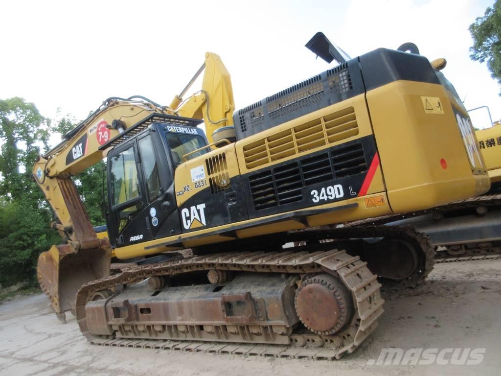 CAT 349 D Vikšriniai ekskavatoriai