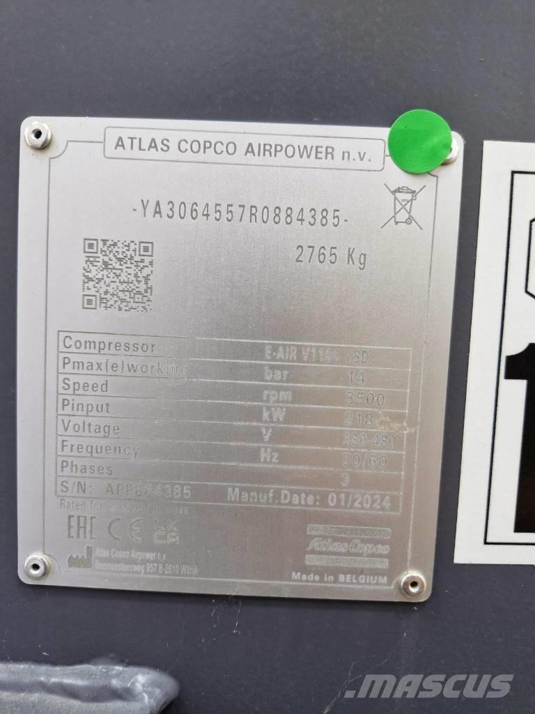 Atlas Copco V1100 Kompresoriai