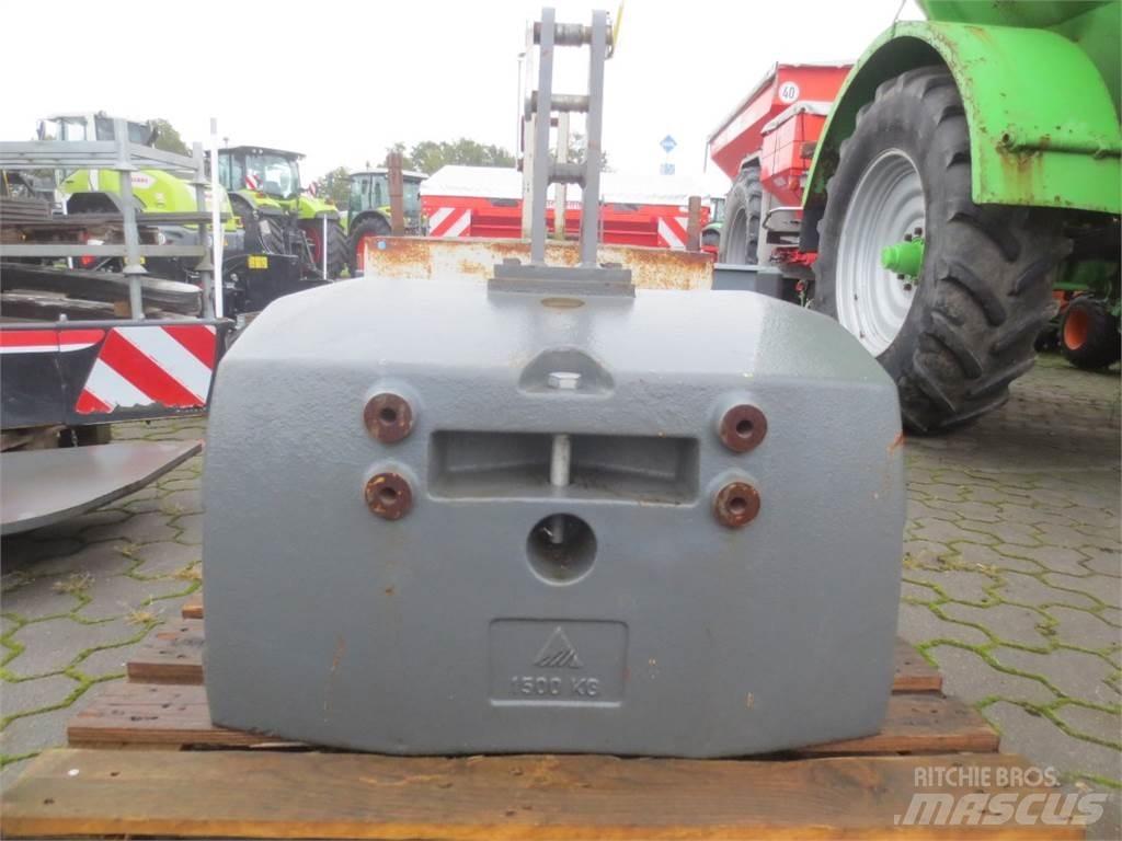 Agri CON 1500KG Ryšulių priekabos