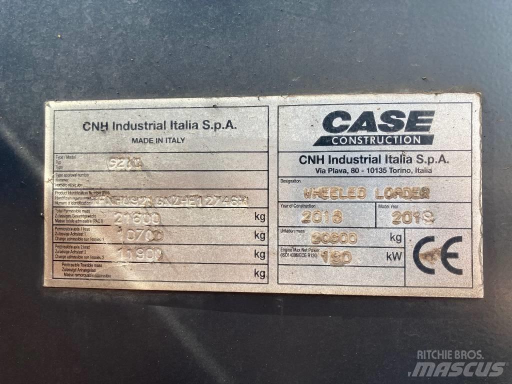 CASE 921G Naudoti ratiniai krautuvai