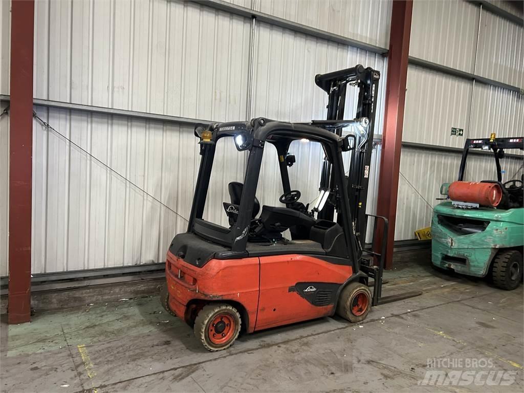 Linde E20PL-02 Elektriniai šakiniai krautuvai