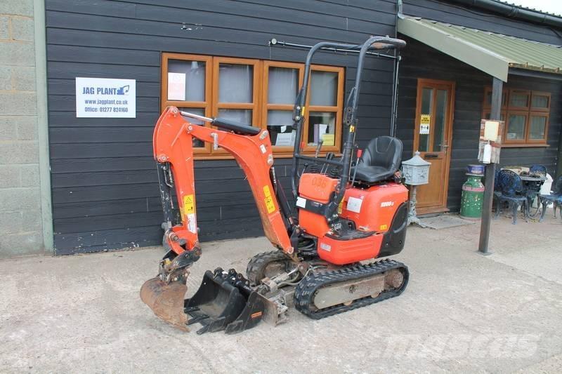 Kubota K 008-3 Mini ekskavatoriai < 7 t
