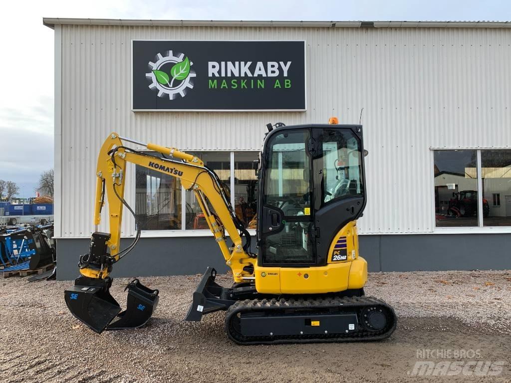 Komatsu PC26 MR-5 Mini ekskavatoriai < 7 t