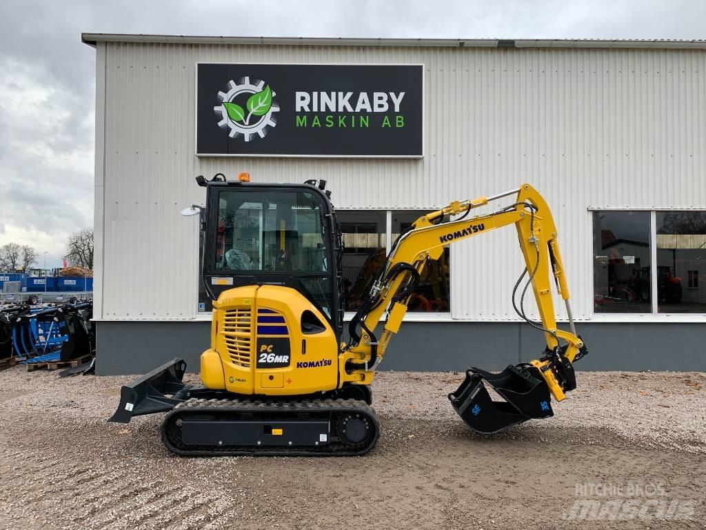 Komatsu PC26 MR-5 Mini ekskavatoriai < 7 t