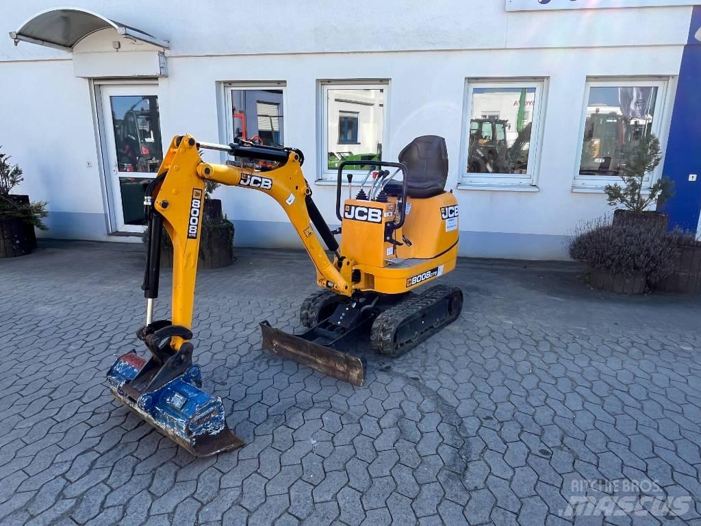 JCB 8008 Mini ekskavatoriai < 7 t