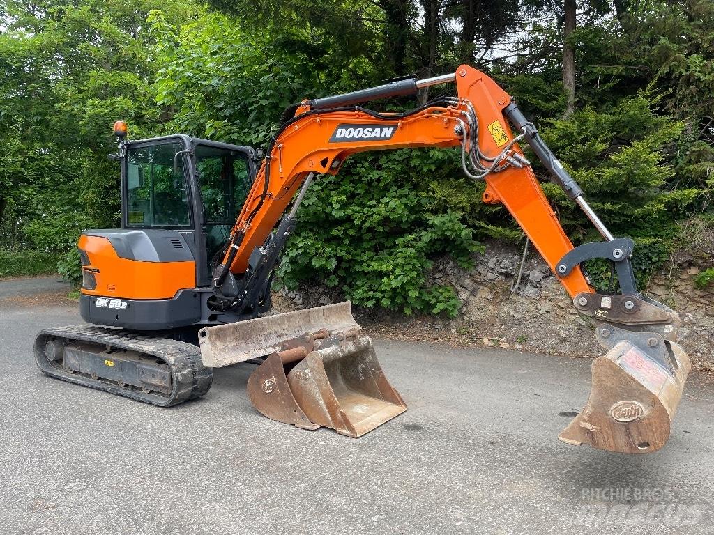 Doosan DX 50 Z Mini ekskavatoriai < 7 t