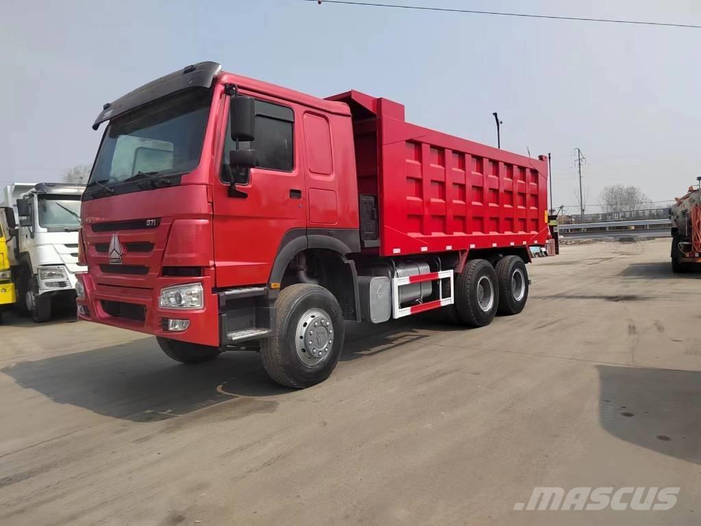 Howo 371 6x4 Savivarčių priekabų vilkikai