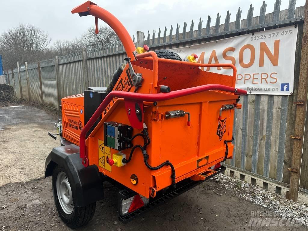 Timberwolf TW230HBP Medienos smulkintuvai