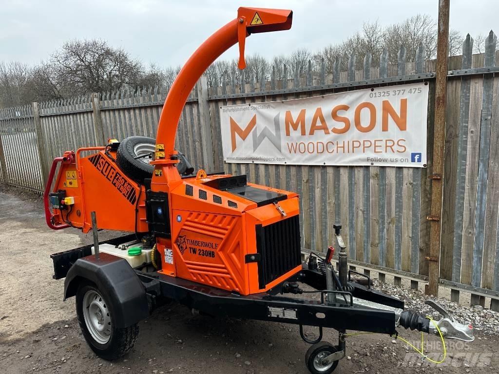 Timberwolf TW230HBP Medienos smulkintuvai