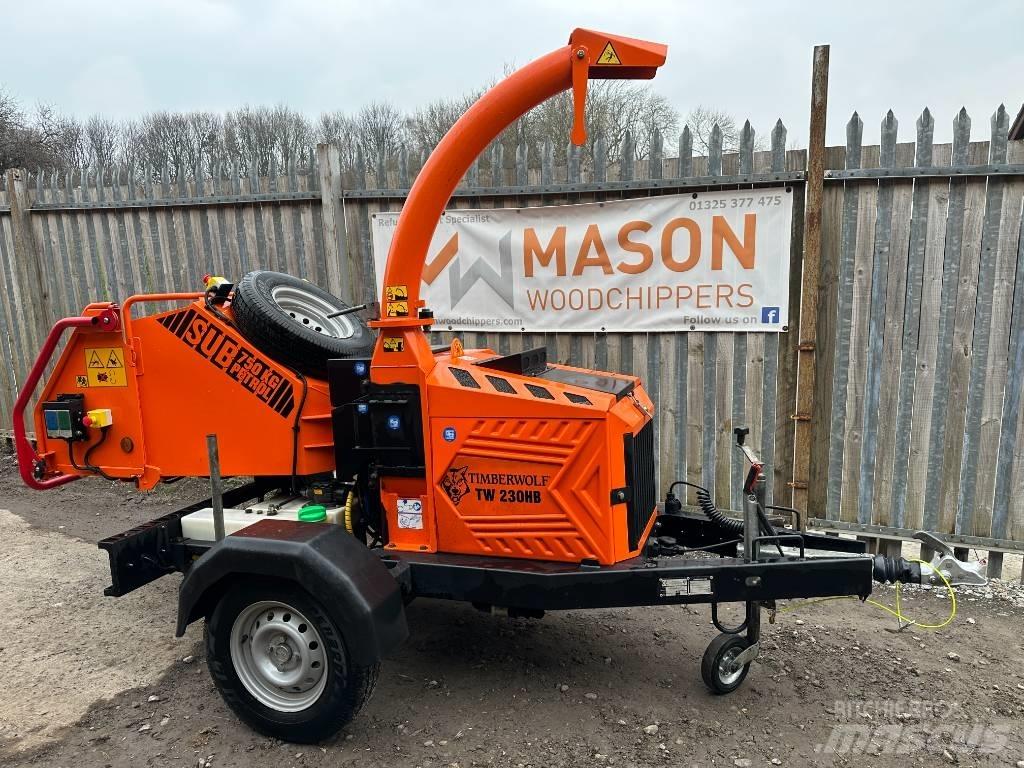 Timberwolf TW230HBP Medienos smulkintuvai