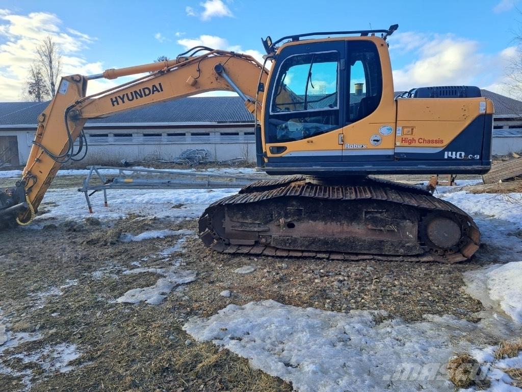 Hyundai 140 C-9 Vikšriniai ekskavatoriai