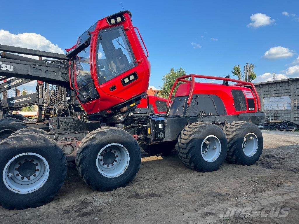 Komatsu 931 XC Miško technika (Harvesteriai)
