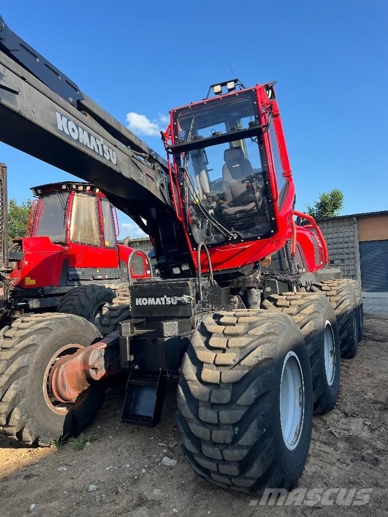 Komatsu 931 XC Miško technika (Harvesteriai)
