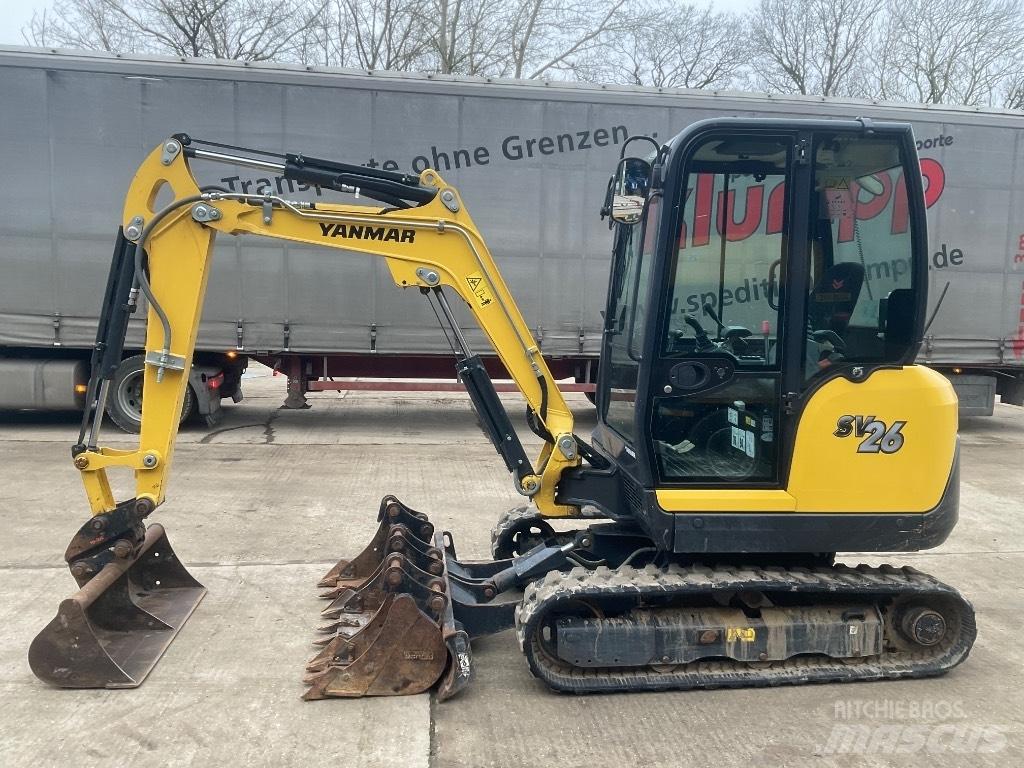 Yanmar SV 26 Mini ekskavatoriai < 7 t