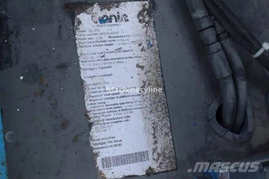 Genie GS-2632 Kiti keltuvai ir platformos