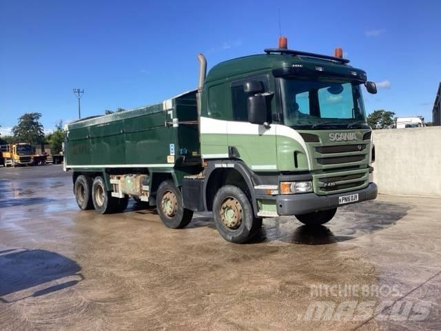 Scania P 410 Savivarčių priekabų vilkikai