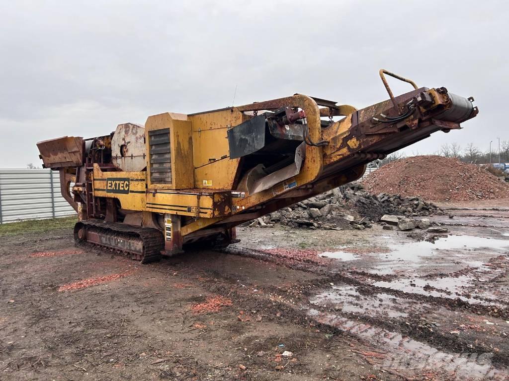 Extec C10 Mobilūs smulkintuvai