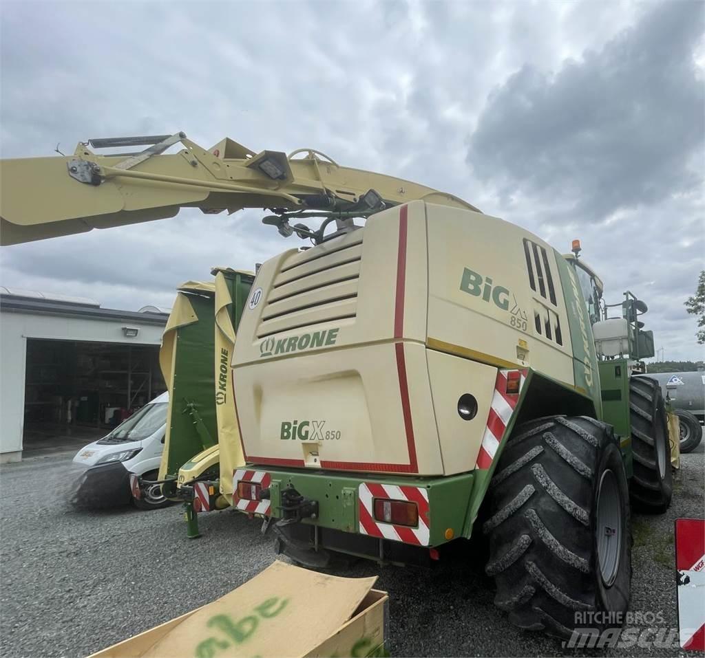 Krone BIG X850 Pašarų ruošimo technika