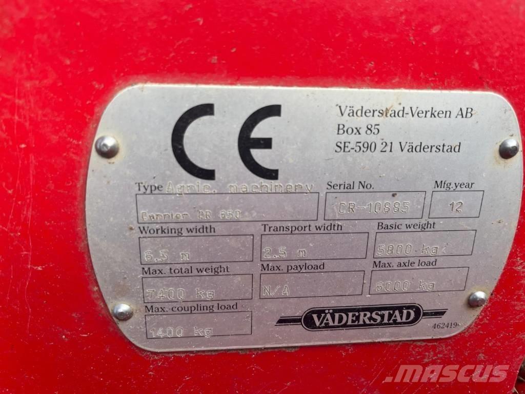 Väderstad Carrier650 Diskinės akėčios