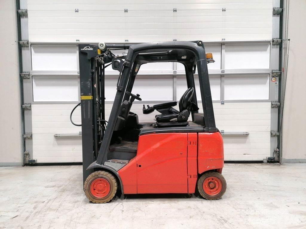 Linde E16PH-01 Elektriniai šakiniai krautuvai