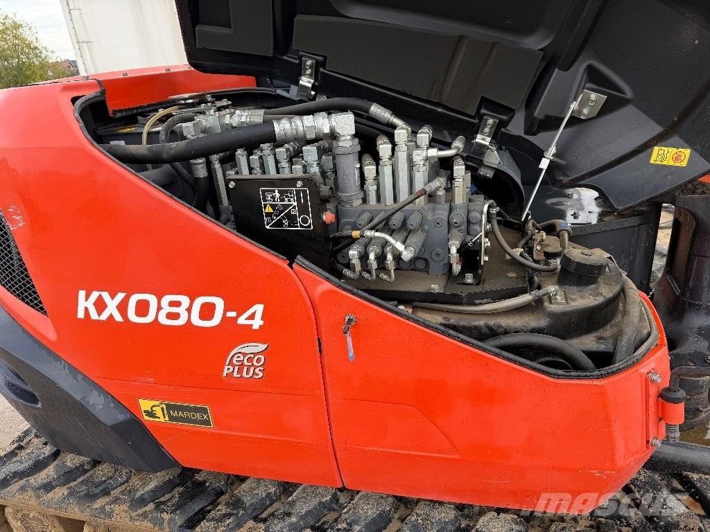 Kubota KX 080-4 Mini ekskavatoriai < 7 t