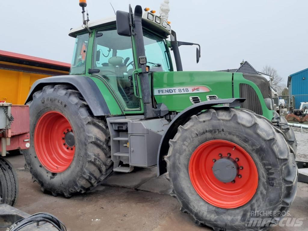 Fendt 818 Vario TMS Traktoriai
